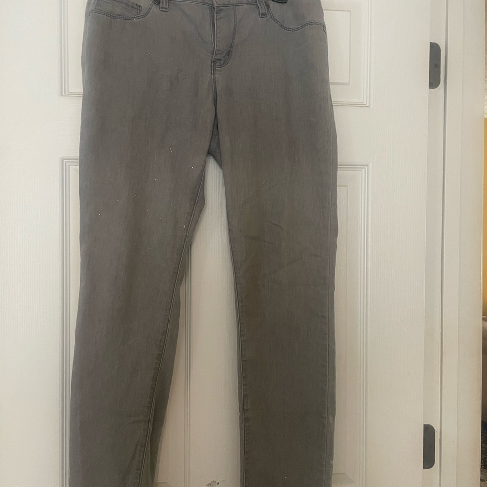 Gray Denim Jeans